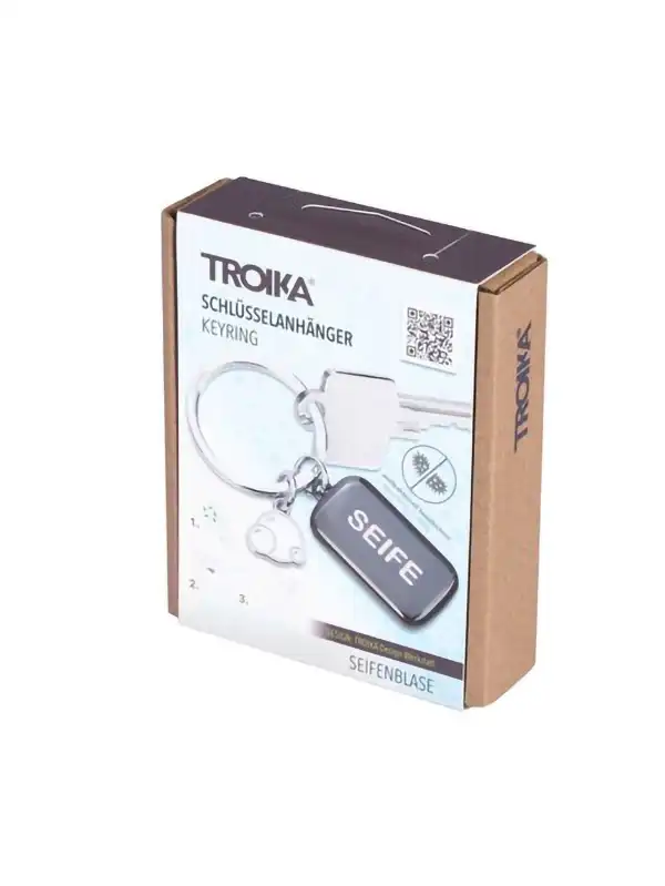Obesek za ključe - Troika - Keyring "SEIFENBLASE" KR21-11CH - Image 2