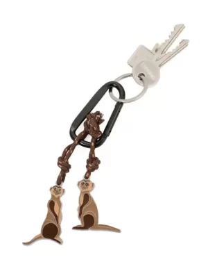 Obesek za ključe – Troika – Keyring “EDDIE & MANNI” KR23-02/BK