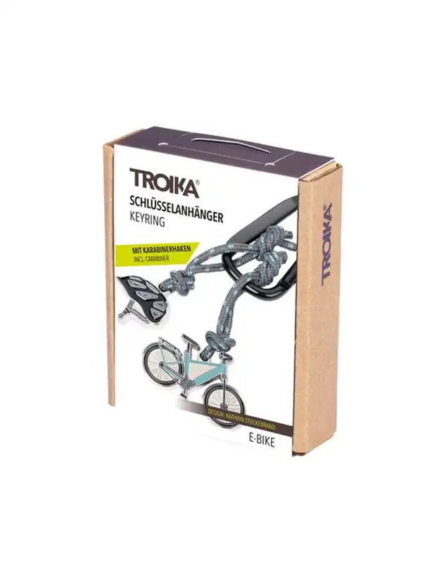 Obesek za ključe - Troika - Keyring "E-BIKE" KR24-02 - Image 2