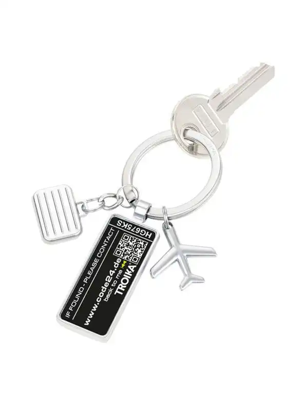 Obesek za ključe - Troika - Keyring "CODE24" KR25-06MA