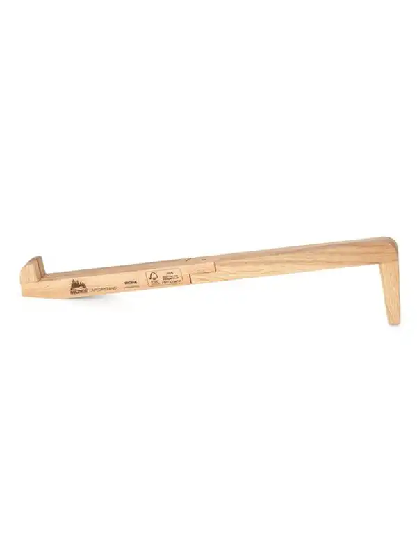 Stojalo za prenosnik - Troika - Laptop stand "HOLZWEG LAPTOP STAND" WOD01BR - Image 2