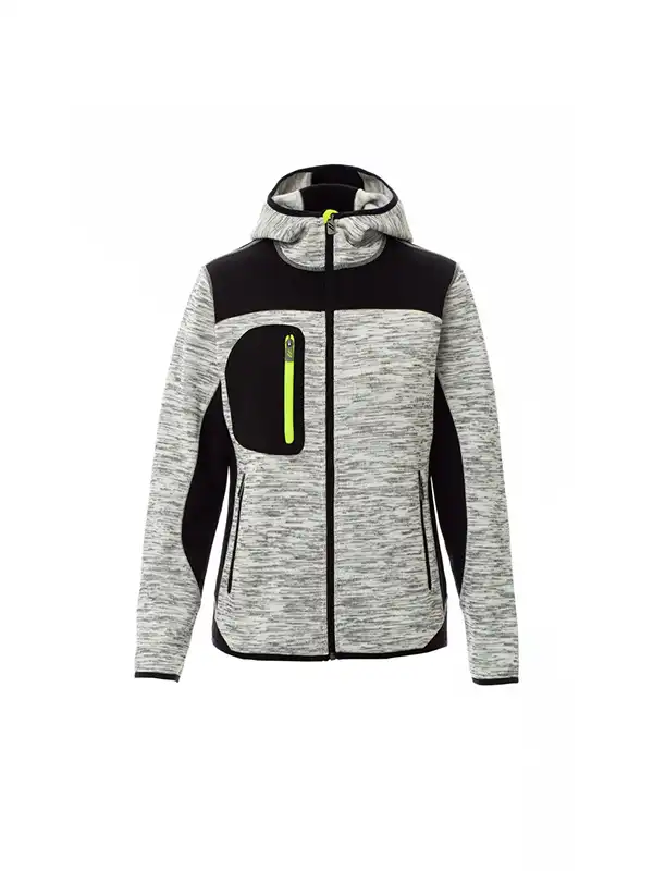 Melange Grey/Black/Fluorescent Yellow