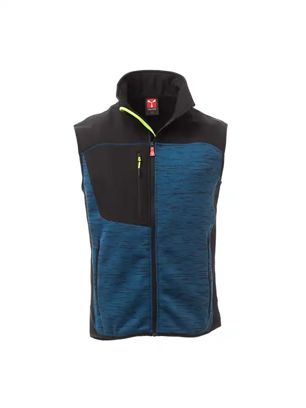 Melange Blue/Black/Fluorescent Yellow