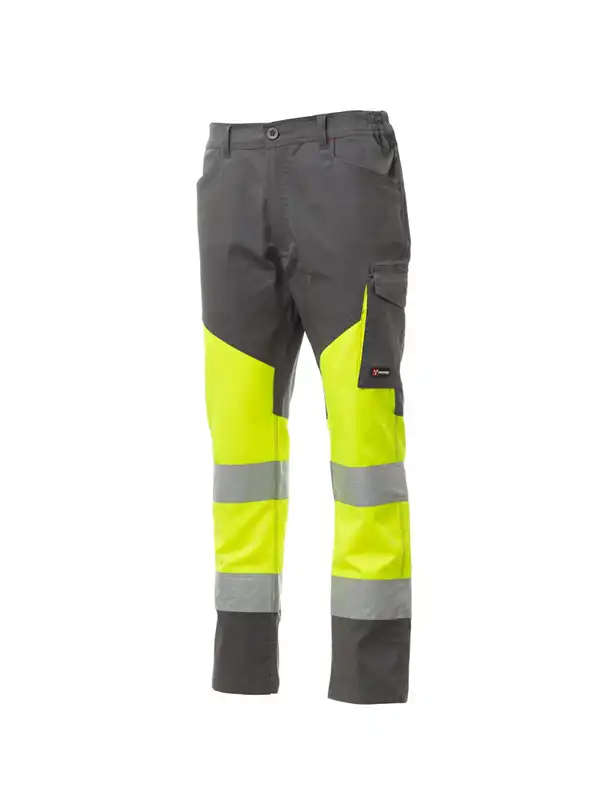 Fluorescent Yellow/Smoke Grey