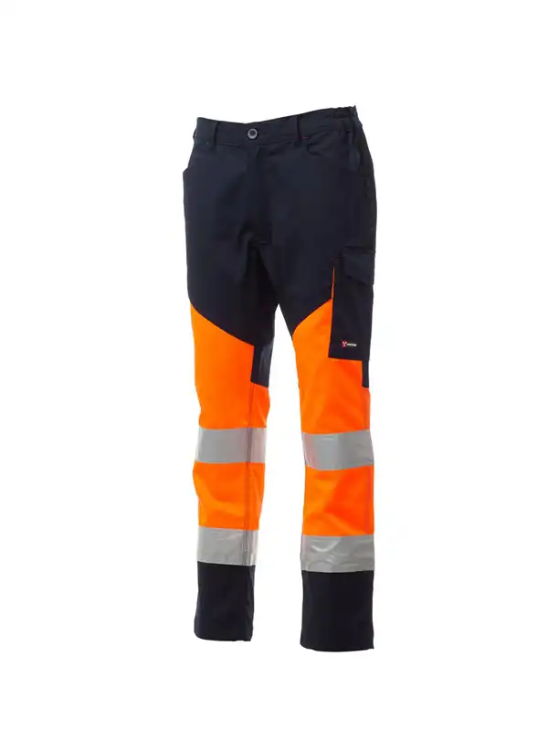 Fluorescent Orange/Navy