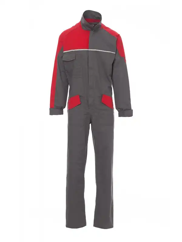 Steel Grey/Red