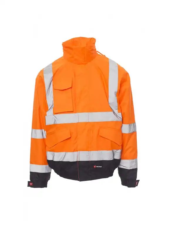Fluorescent Orange/Navy