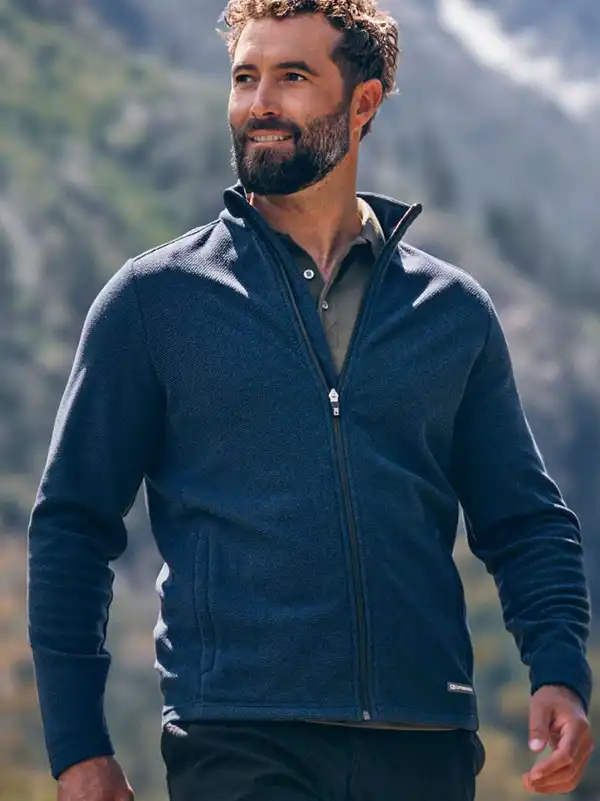 Flis - Cutter & Buck - Hunts Men's Fleece Jacket "Hunts Point" 8432