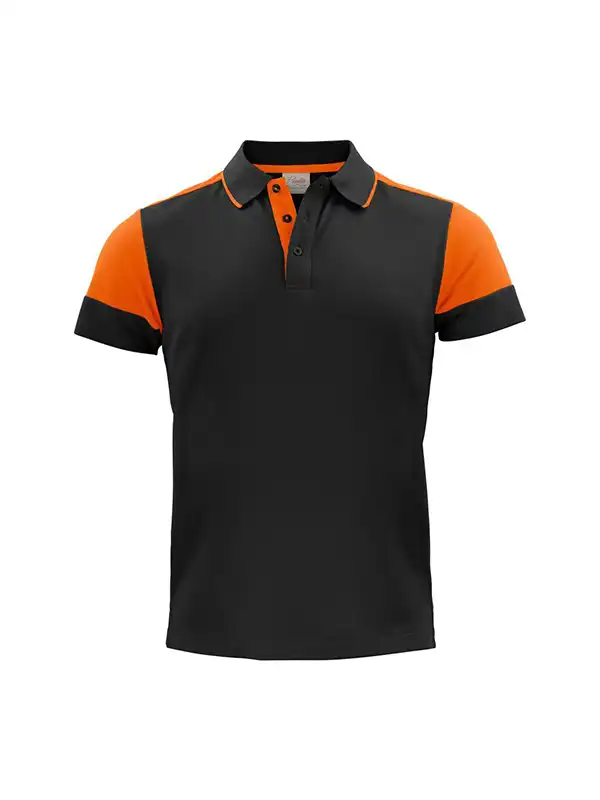 Black/Orange